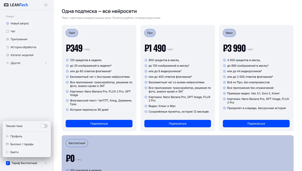 Оплата Slack AI картой российского банка в рублях